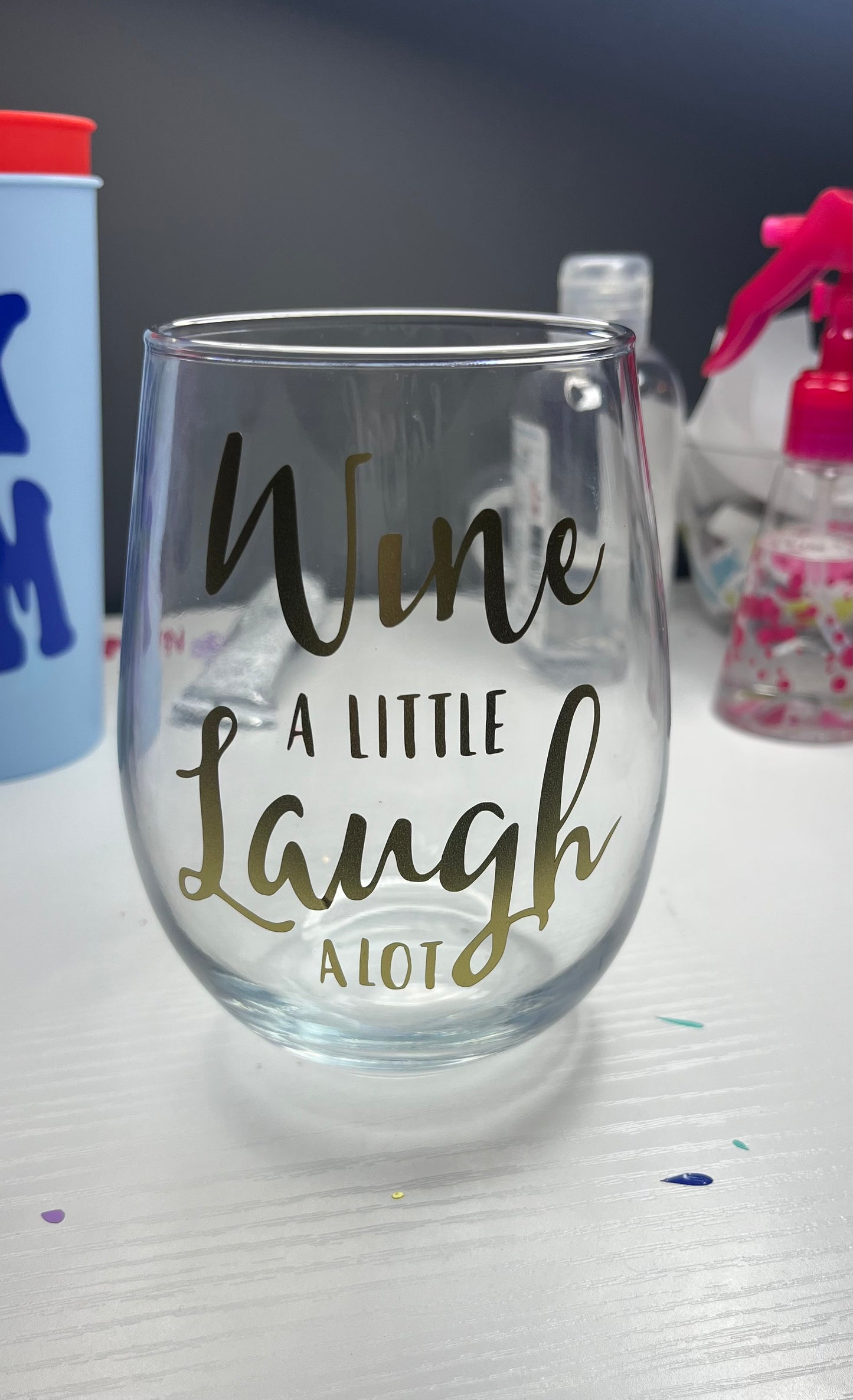 Custom Wine Glass Bunde