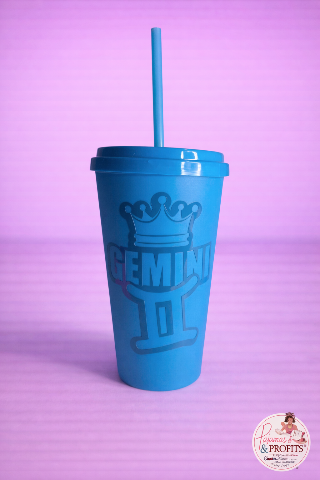 Funny Zodiac Cup with Straw | Personalized Aesthetic Zodiac Cup