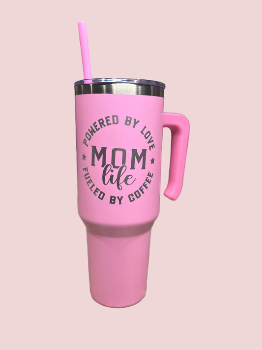Personalized Tumbler w| Handle